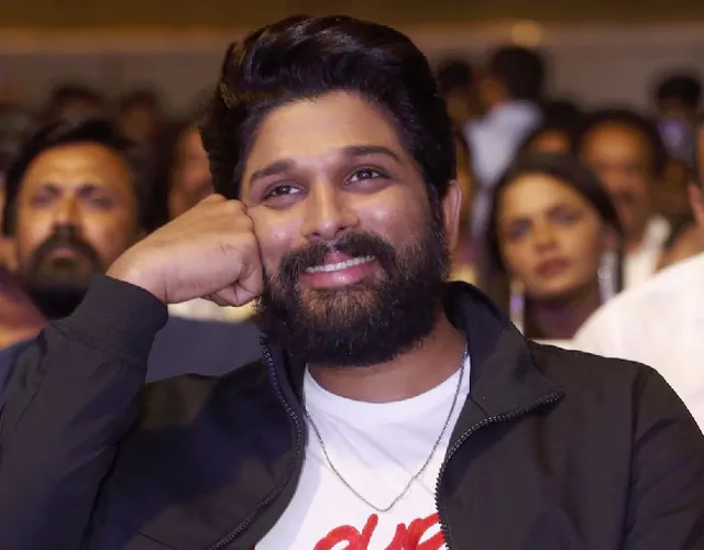 Allu Arjun Stills at Alluri Pre Release